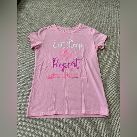 Girls Ballet T-shirt - Picture 1 of 5